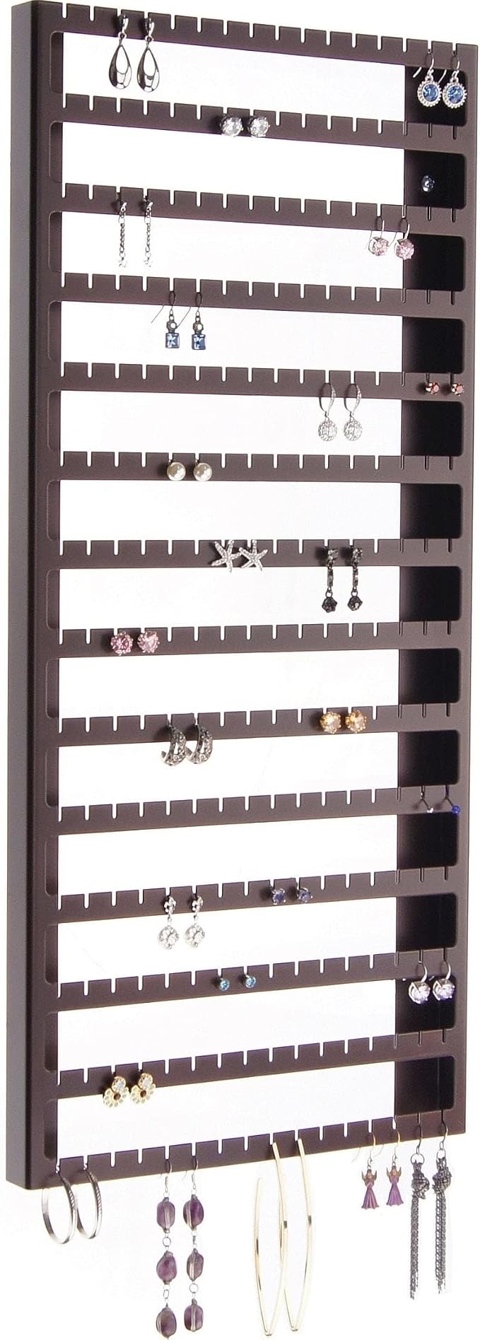 Angelynn's Wall Mounted Earring Holder Organizer Display by Angelynns