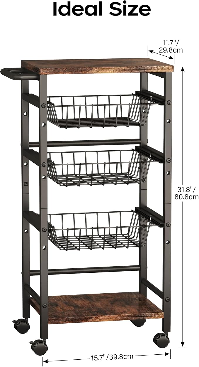 5-Tier Snack Organizer Cart - Image 7