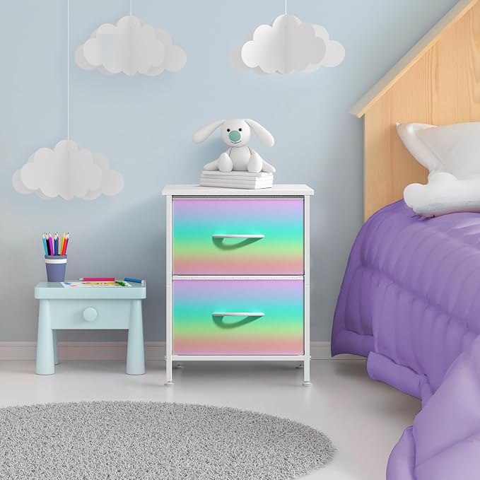 Sorbus Nightstand with 2 Drawers - Image 2