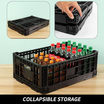 Collapsible Storage Bin Containe，52 Liter Transferheavy duty plastic storage box - Image 3