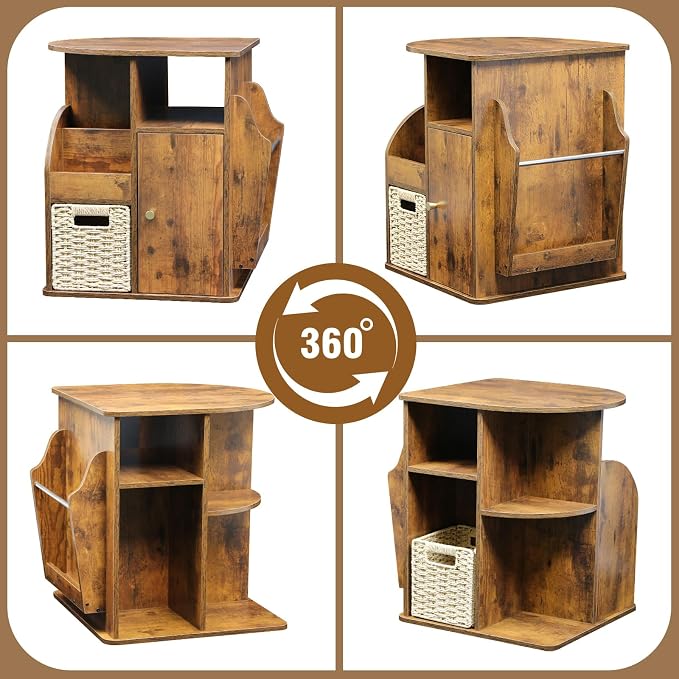 TooCust Rotating End Table - Image 8
