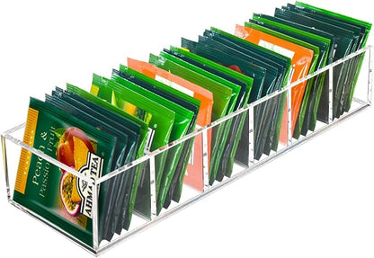 Tasybox Acrylic Tea Bag Organizer by Tasybox