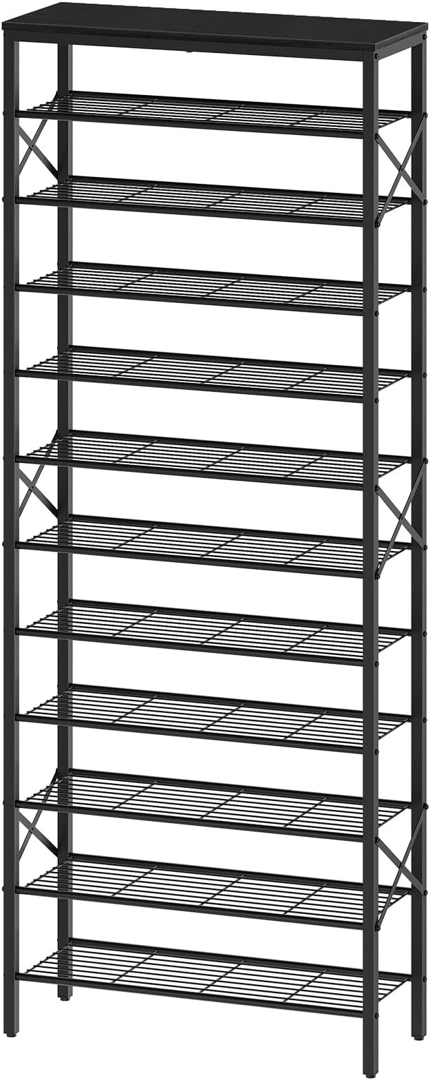 YATINEY 12 Tier Shoe Rack, Large Capacity Shoe Storage Organizer Holds 48 Pairs by Yatiney