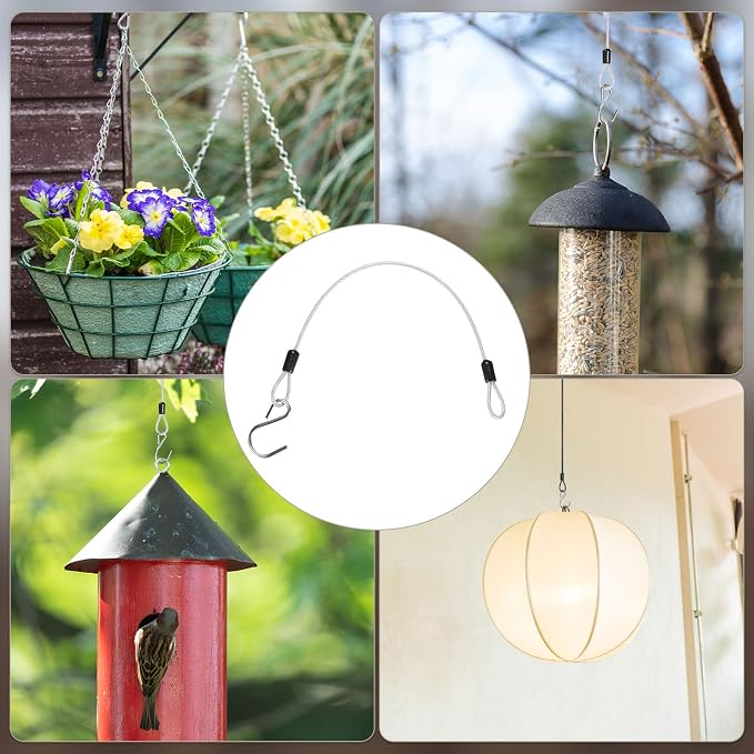 M METERXITY 2-Pack Bird Feeder Hanger - Image 7