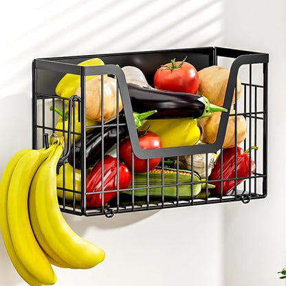 Magnetic Shelf for Fridge, Fruit Potato and Onion Storage Bins, Magnetic Spice by YIWANFW