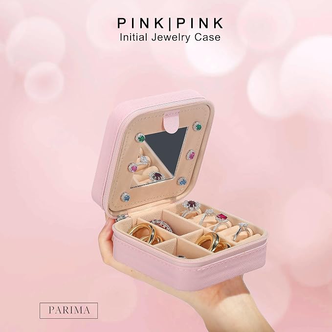 Parima Initial Jewelry Box for Women Girls - Image 2
