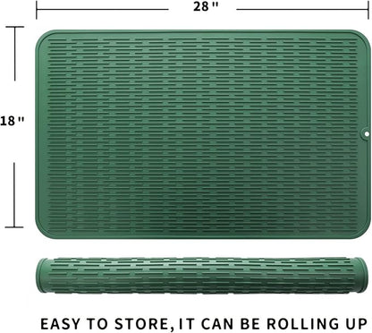 Silicone Dish Drying Mat for Multiple Usage, Easy clean, Eco-friendly, - Image 2