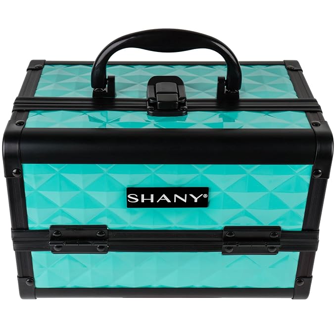 SHANY Chic Makeup Train Case Cosmetic Box Portable Makeup Case Cosmetics Beauty - Image 8