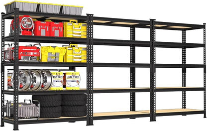 PrimeZone 35.5" x 12" x 72" Heavy Duty Storage Shelves by PrimeZone