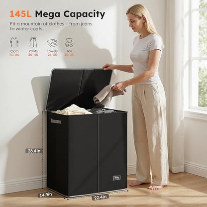 SOLEDI Double Laundry Hamper - Image 6