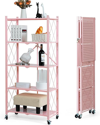 BRIAN & DANY 5-Tier Foldable Storage Shelves - Image 4