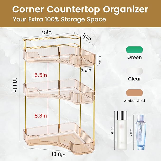 NATURE'S SOURCE Makeup Organizer - Image 3