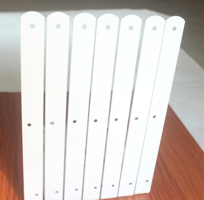 6 Pack L11 x H 8" White Heavy Duty Shelf Brackets - Image 7
