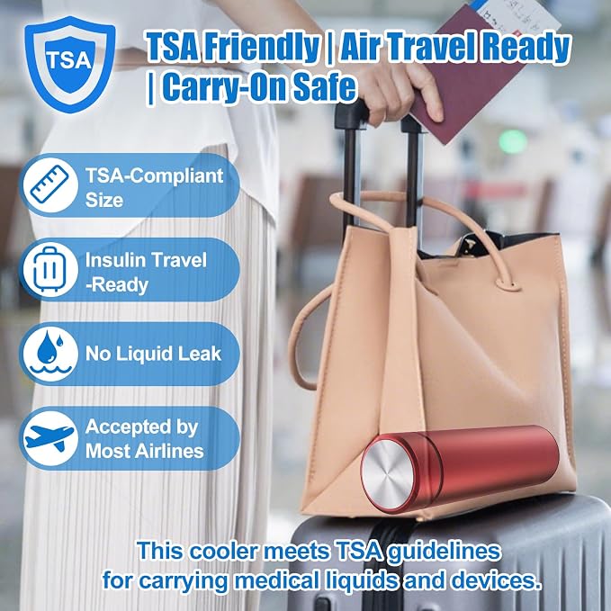 Insulin Travel Case TSA Approved – Durable Diabetic Injection Travel Case - Image 7