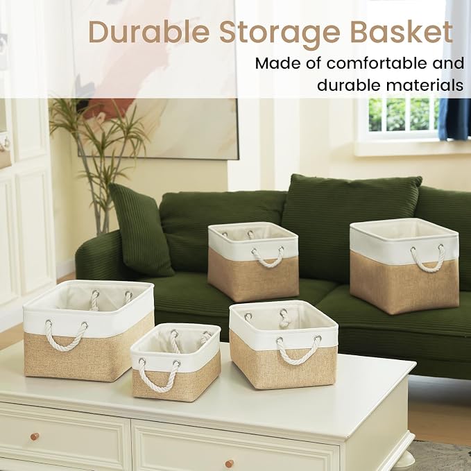 15x11x10 In Foldable Fabric Large Storage Bins - Image 7