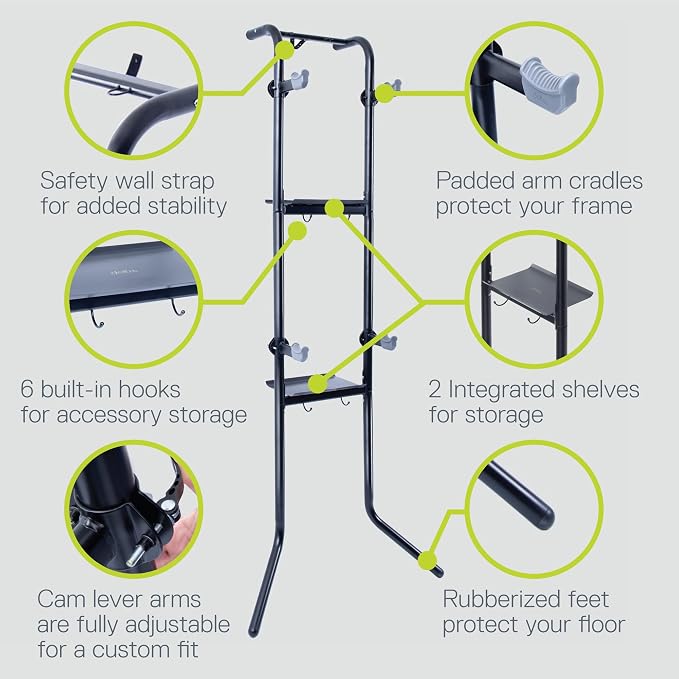 Delta Cycle DeltaGravity Connect 2 Bike Storage Rack - Image 3