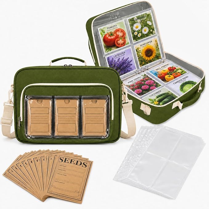 Seed Storage Organizer Bag by Zuplo