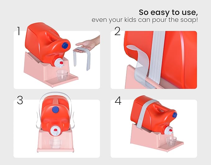 TidyFriend Laundry Detergent Holder Stand Organizer - Image 5