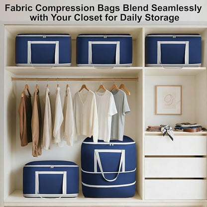 Comforter Storage Bag - 120L Bedding Storage Bags - Image 3