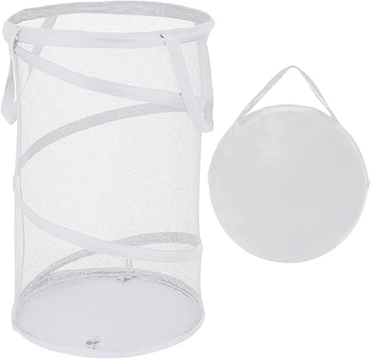 BATTOO Large Collapsible Laundry Basket Foldable Mesh Pop Up Hamper by BATTOO