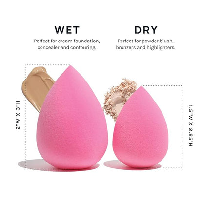 AOA Studio Collection makeup Sponge Set Latex Free and High-definition Set of 6 - Image 7