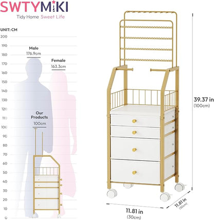 SWTYMIKI Gold Jewelry Organizer Stand - Image 5