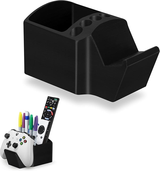 BRAINWAVZ Game Controller, TV Remote Control & Pens Pencils Stationery Storage by Brainwavz