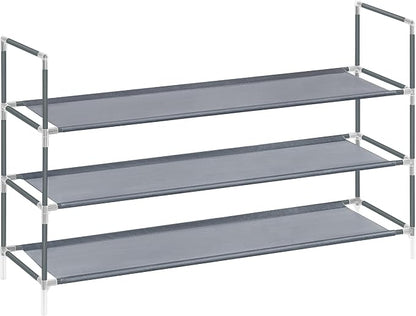 SONGMICS 3-Tier Shoe Rack, Shoe Storage - Image 7