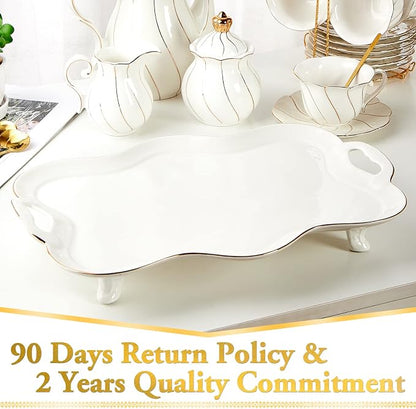DUJUST Porcelain Serving Tray - Image 5