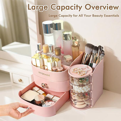 XIAPIA Makeup Organizer Countertop, Make Up Organizer - Image 2