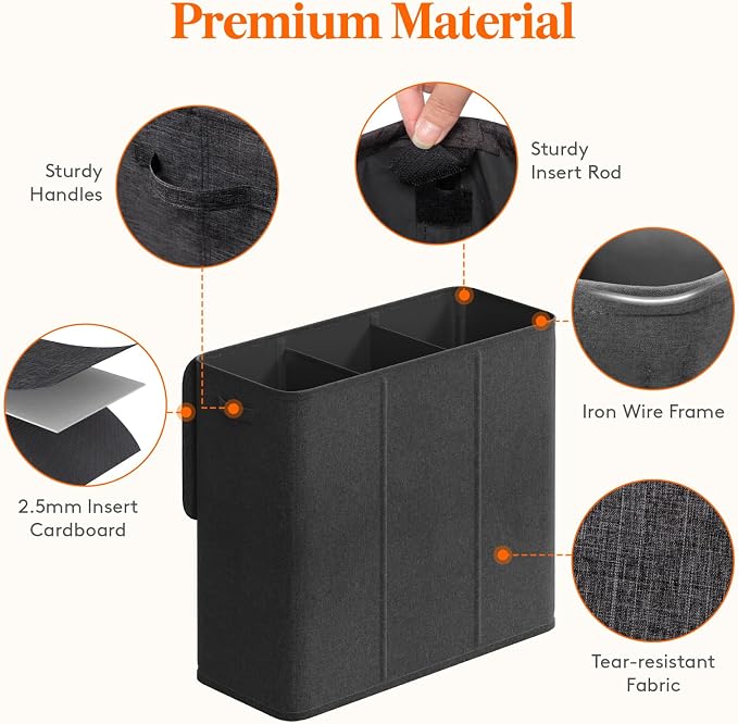 Lifewit Triple Laundry Hamper - Image 2