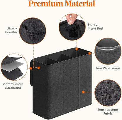 Lifewit Triple Laundry Hamper - Image 2
