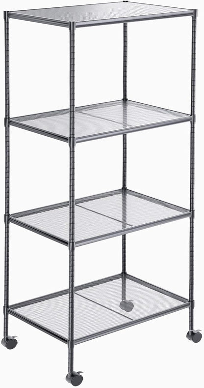 OVICAR 4-Tier Wire Storage Shelves, Adjustable Shelving Units by OVICAR