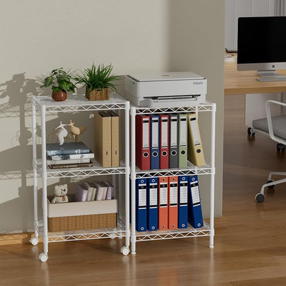 Golpart Small Shelves Storage Wire Metal Adjustable Shelf Unit - Image 9
