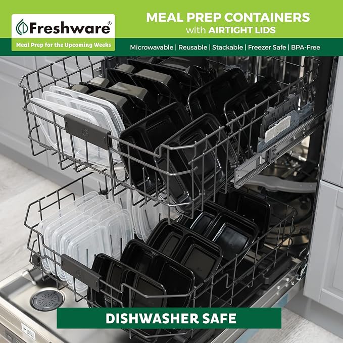 Freshware Meal Prep Containers - Image 7