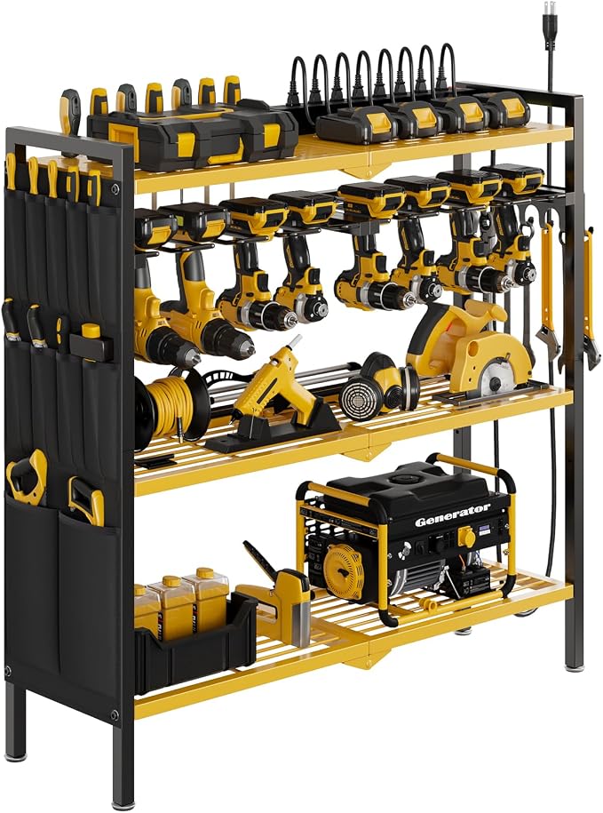 Large Power Tool Organizer Cart by NattyDot