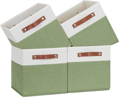 Temary Fabric Storage Bin 11x11 Cube Storage Bins by TEMARY