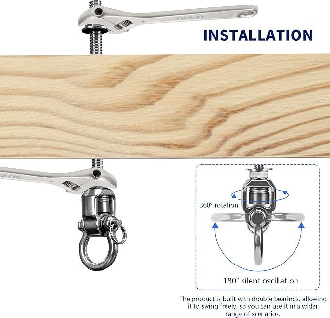 4-Pack Heavy Duty Swing Hangers - Image 4