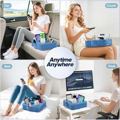 Couch Cup Holder Pillow, Sofa and Bed Organizer Caddy - Image 7