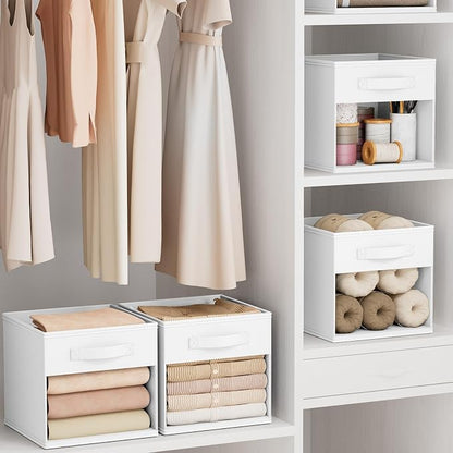 DIMJ Cube Bins, 12.2-Inch Storage Bins Cubes - Image 5