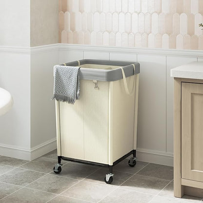 WOWLIVE 160L Rolling Laundry Hamper - Image 4
