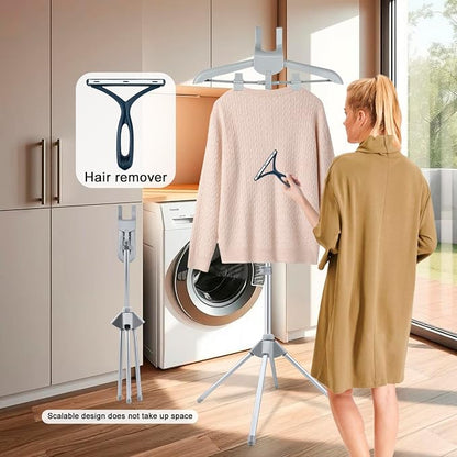 Foldable Garment Steamer Hanger Stand - Image 6
