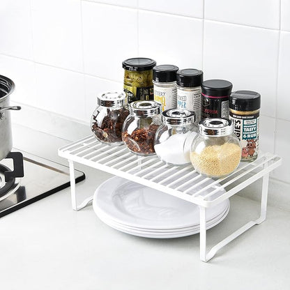 Amazon Basics Stackable Metal Kitchen Storage Shelves - Image 2