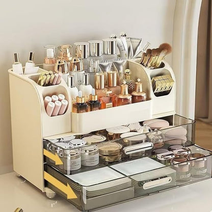 Makeup Organizer with Drawers for Vanity, Bathroom Countertop Organizer with - Image 5