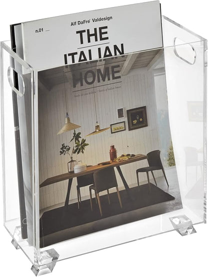 Stock Your Home Acrylic Magazine Holder by StockYourHome