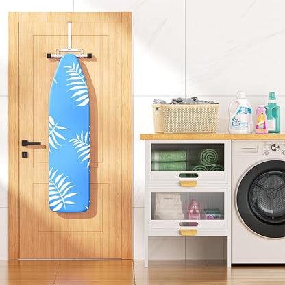 Ironing Board Holder Wall Mount/Over The Door Ironing Board Hanger, Laundry - Image 2