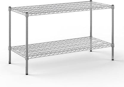 21" Deep x 48" Wide x 27" Height Wire Shelving Kit | 2-Tier | NSF Commercial by Regal+Altair