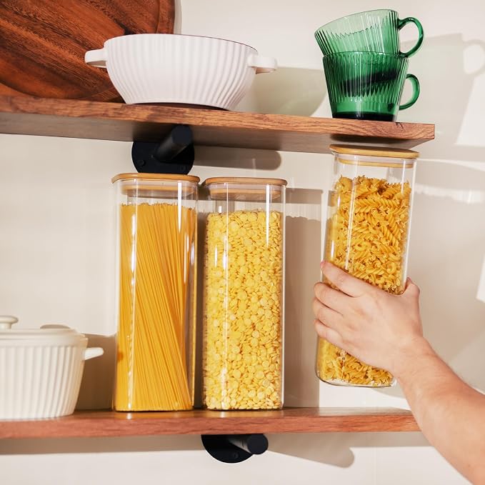D2scrma 71oz Glass Square Storage Containers - Image 6