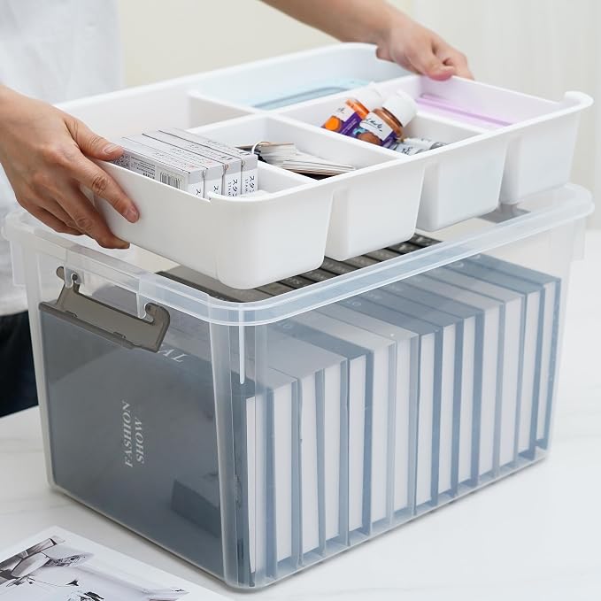 Citylife 32 QT Plastic Storage Bins - Image 4