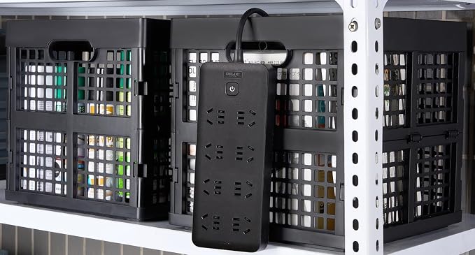 3-Pack Collapsible Plastic Storage Crates, Foldable Crates - Image 6